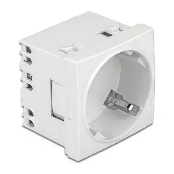Tomada CEE 7/3 DeLOCK 81425 250V 16A branco