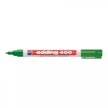 Marcador permanente Edding 400 verde