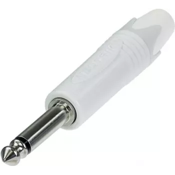 Neutrik NP2X-WT - Ficha - Aço inoxidável - Branco - Latão - Poliamida - Polioximetileno (POM) - Zinco - Latão - 1 mm² - 1 V (NP2X-WT)