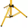 Tripé MACLEAN MCE583 altura ajustável para projetores, estrutura metálica, amarelo