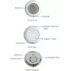 Sensor de temperatura e humidade EZVIZ, branco | CST51C
