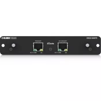 Placa de expansão Klark Teknik DN32-DANTE DANTE para Series M
