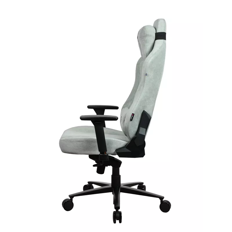 Cadeira gaming Arozzi Vernazza SoftFabric Pearl verde – assento gaming ergonómico, tecido suave