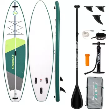 FunWater paddleboard SUP SUPFW69A (verde-branco)