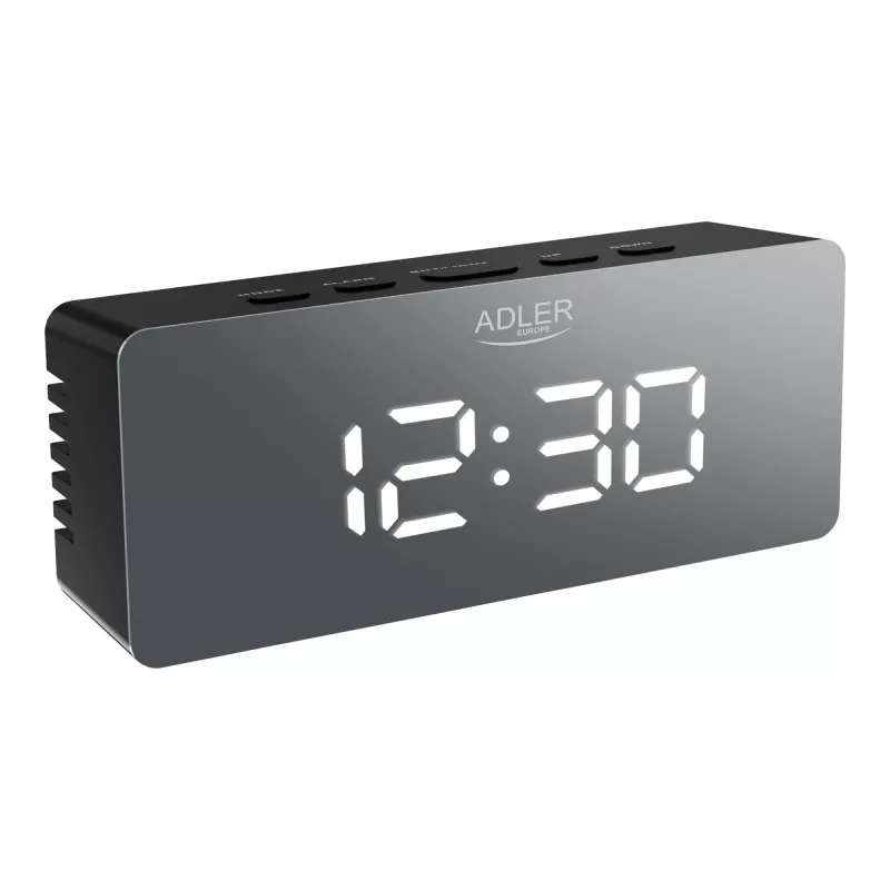 Adler | Despertador | AD 1189B | Função de alarme | Preto
