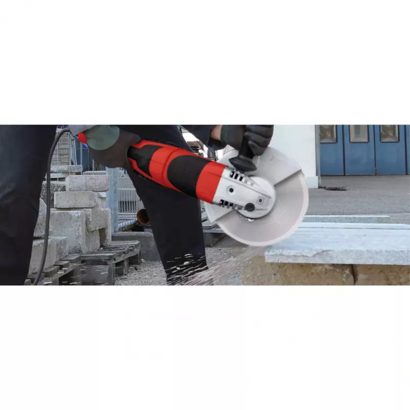 Conjunto de discos de corte diamantados para rebarbadora EINHELL 230×22,23×1,8 mm, coroa turbo, 2 unidades