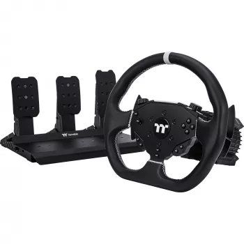 G6 Direct Drive Racing Wheel com pedais, conjunto para simuladores preto
