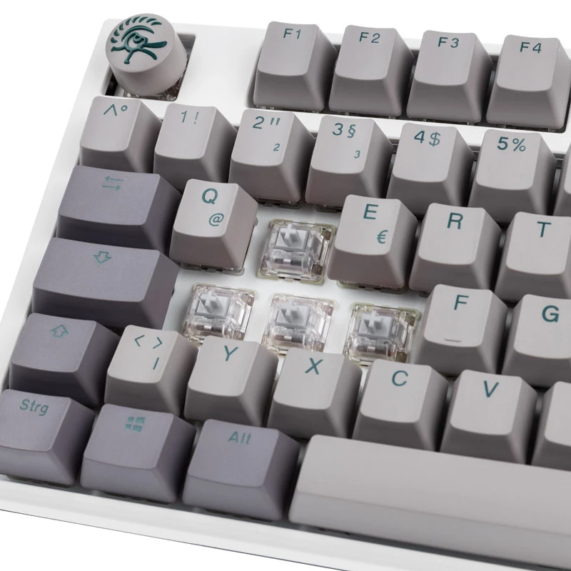 Teclado Ducky One 3, gaming, USB, cinzento