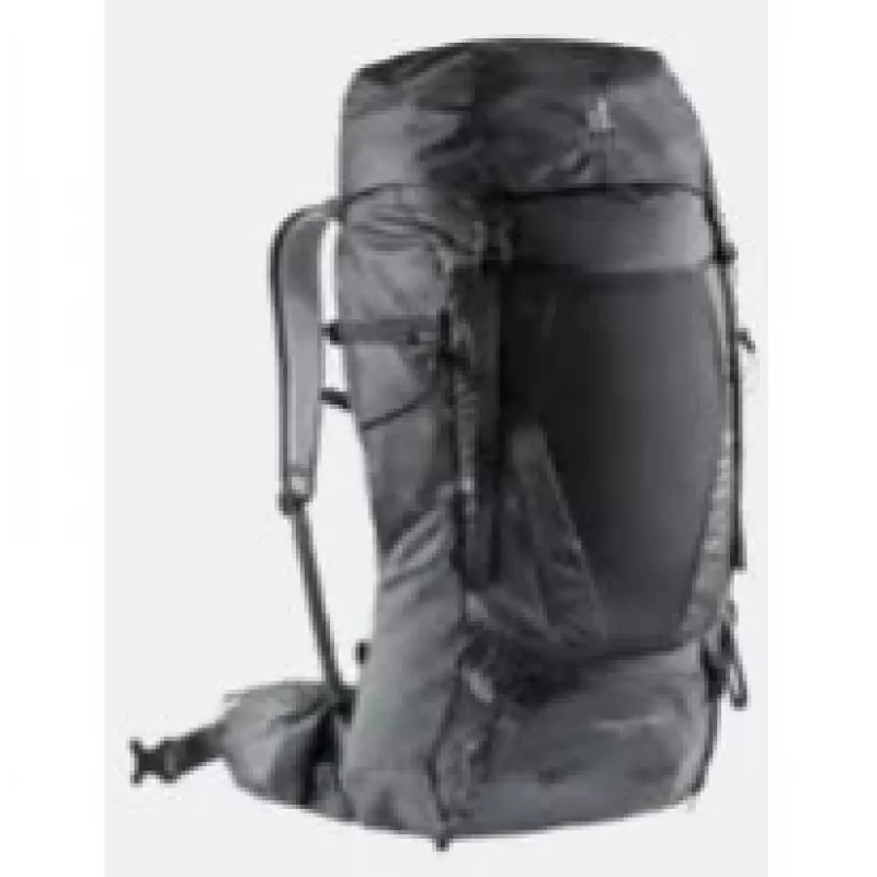 Mochila DEUTER Futura Air Trek 50 L – abertura superior, 50 L de volume, expansível até 60 L, unissexo, preto