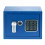 Cofre autónomo Yale YSV/170/DB2/B aço azul, fechadura de combinação, 3,8 L, montagem no chão/parede