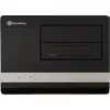 Caixa para PC SILVERSTONE SG02-F Small Form Factor SFF Micro ATX, 2x baías de 3,5 polegadas, USB 3.0, preto