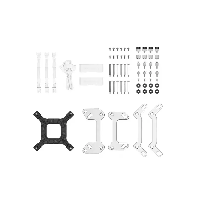 Sistema de refrigeração líquida para processador LT720 pack de 1 branco 120 mm