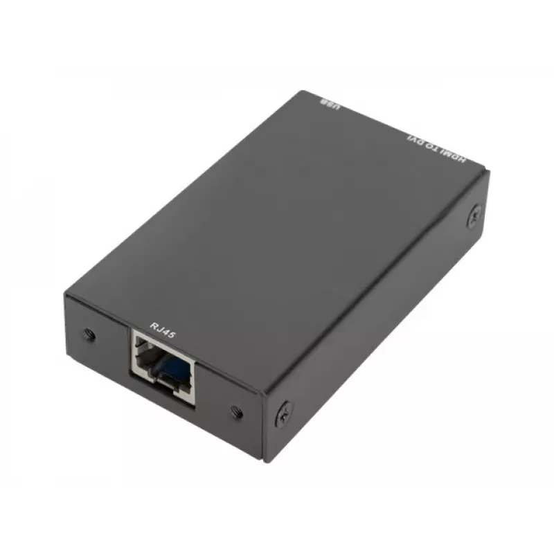 Dongle DVI Digitus para consolas KVM modulares RJ45 para DVI Preto 1080p