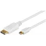 Cabo adaptador Wentronic Goobay DisplayPort para Mini DisplayPort 1.2, 1 m - ficha Mini DisplayPort > ficha DisplayPort (52858)