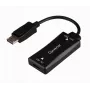 Adaptador de cabo de vídeo GEMBIRD A-HDMIF30-DPM-01 HDMI Tipo A para DisplayPort 0,15 m preto