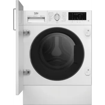 Máquina de lavar e secar BEKO B5DBT68547W encastrável, 8 kg de lavagem / 5 kg de secagem, 1400 rpm