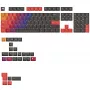 Keycaps GLORIOUS GPBT Gradient Celestial Fire PBT Dye-Sub layout ANSI