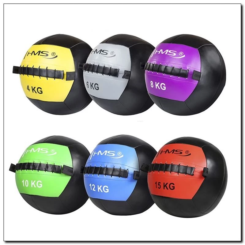 Bola Medicinal HMS Fitness WLB15 15 kg Preto, Laranja