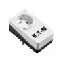 Caixa de proteção contra sobretensões Eaton Protection Box 1 FR — 1 tomada Type-E, 220–250 V, 16 A, 4000 W, preta, compacta
