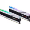 DIMM 32 GB DDR5-6000 (2x 16 GB) kit duplo, memória branca, F5-6000J2636H16GX2-TZ5NRW, Trident Z5 NEO RGB, AMD EXPO