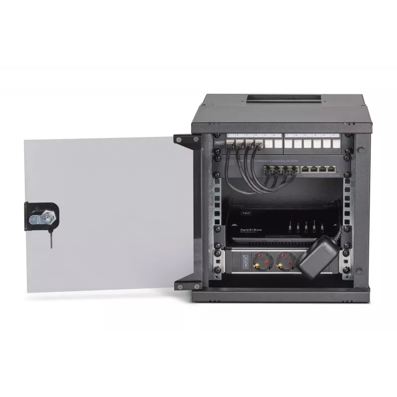 Conjunto de rede Digitus DN-49101-SET 6U 315 x 300 mm