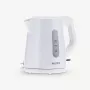 Chaleira elétrica SEVERIN 1 L 2200 W branca — sem fios, base de 360°, resistência oculta