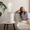Humidificador ultrassónico Medisana AH 680, 2,6 L, branco, madeira, 24 W
