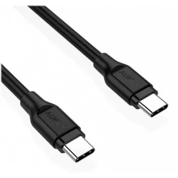 Cabo USB-C Aukey CB-CC1P 1 m, 60W PD, USB-C para USB-C