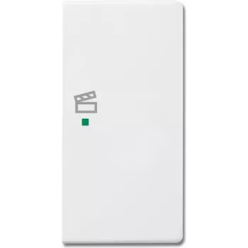 Placa de cobertura Busch-Jaeger 6220-0-0070 para suporte e caixa de sensor branco (2CKA006220A0070)