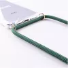 Colar para telefone Lookabe loo014 para iPhone XR – capa protetora dourada e verde com fita