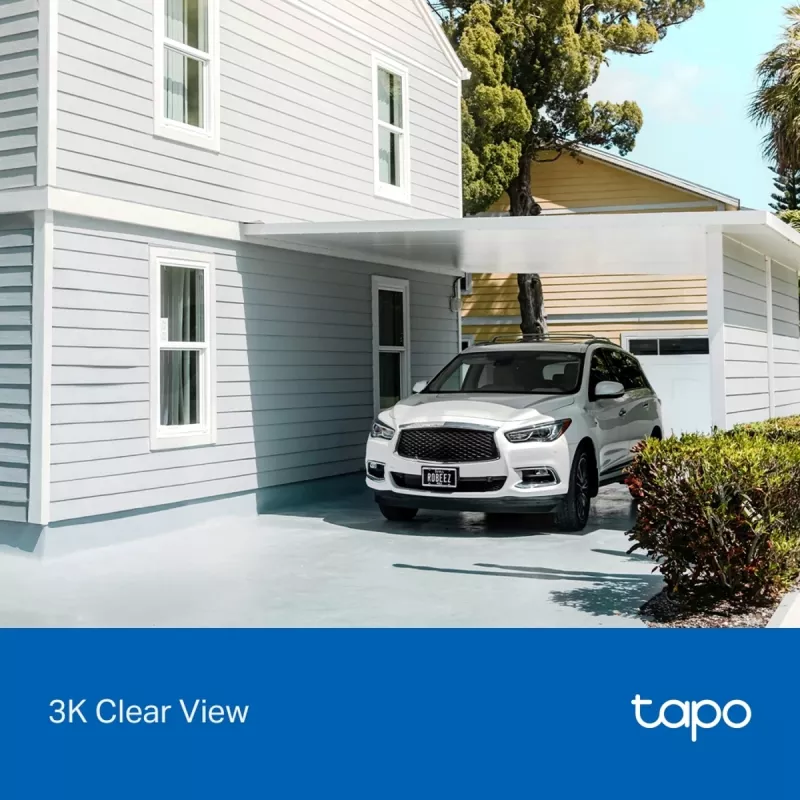 Câmara de vigilância TP-LINK Tapo C630 KIT alimentada a energia solar pan/tilt