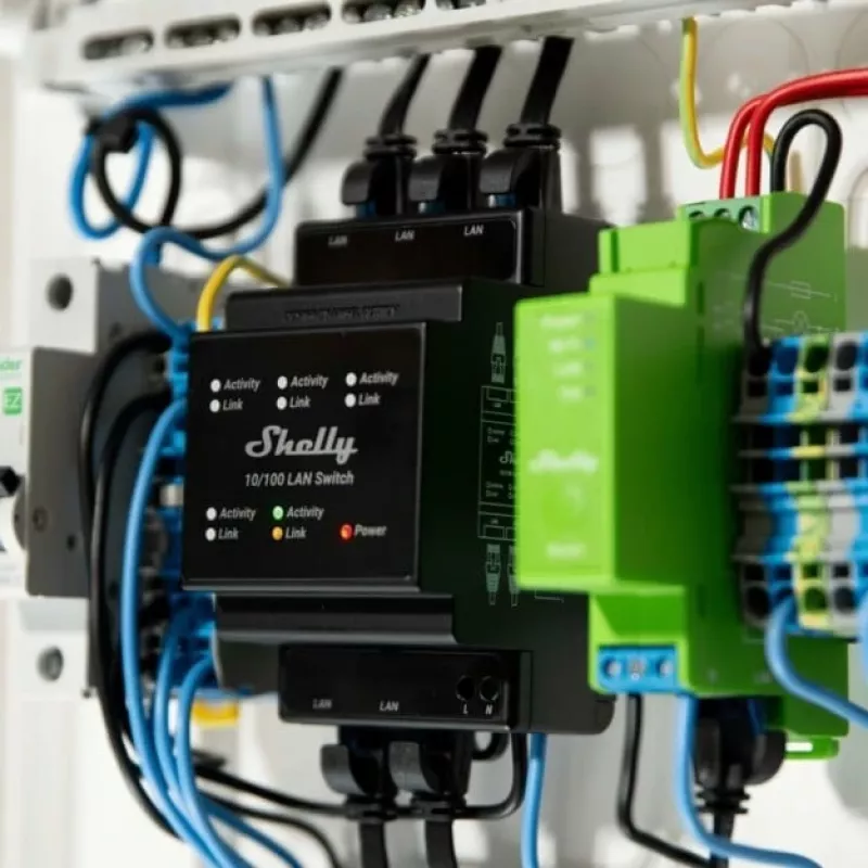 Shelly LAN Switch comutador inteligente, preto, 110-240 V CA, 1 W