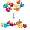 Conjunto de veículos Popular Playthings Mix or Match Junior 1 multicolor