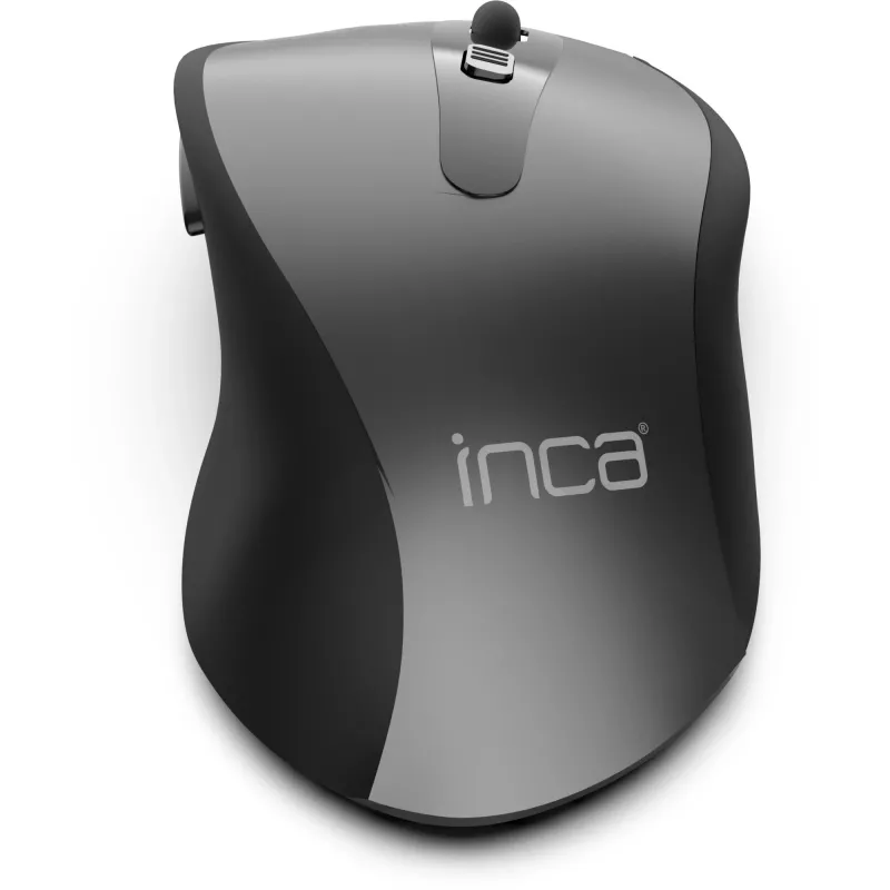 Cian Technology GmbH rato INCA IWM-505 ergonómico sem fios 1600 DPI laser preto retail - rato - 1.600 dpi