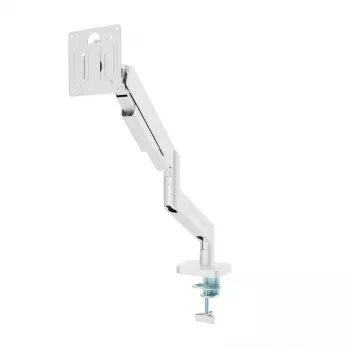 Suporte para monitor Gembird MA-DA1-04-W com fixação à secretária para ecrãs de 17–32 polegadas, VESA 75x75–100x100, carga máx. 10 kg, branco