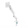 Suporte para monitor Gembird MA-DA1-04-W com fixação à secretária para ecrãs de 17–32 polegadas, VESA 75x75–100x100, carga máx. 10 kg, branco