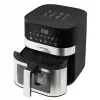 Fritadeira de ar quente ESPERANZA Pesce Alla Griglia 5 L, fritadeira de ar quente sem óleo, 1400 W, 8 programas, 200 °C, controlo tátil
