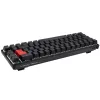 Teclado Ducky Mecha Pro SF Gaming USB Alemão preto
