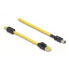 Cabo de rede DeLOCK 81252 Preto Amarelo 3 m Cat6