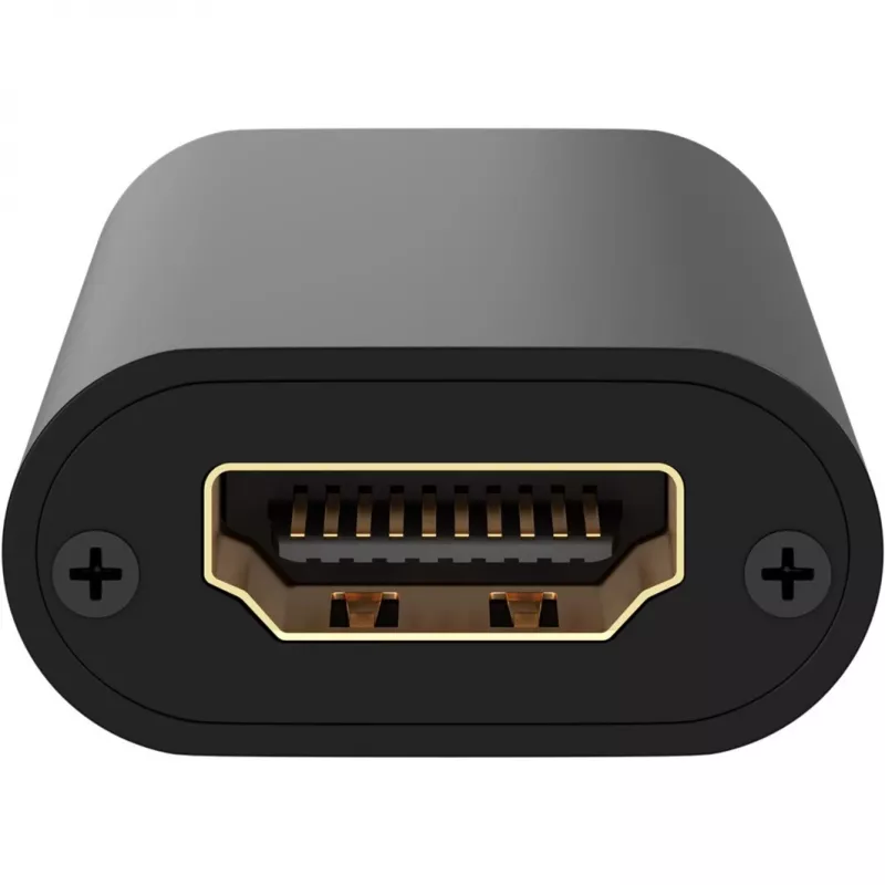 Goobay 58491 amplificador de sinal HDMI, 4K @ 30 Hz, HDMI 1.4, até 40 m, preto
