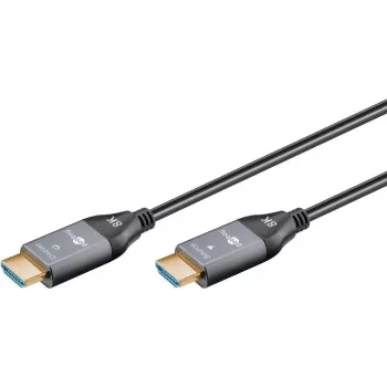 Goobay 76277 HDMI Type A Standard 3D 48 Gbit/s - cabo - digital/ecrã/vídeo (76277)