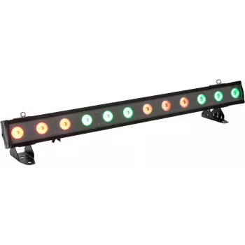 Barra de luz LED EUROLITE T-PIX 12 HCL RGBW, 12x3W LEDs para iluminação de palco e arquitetura