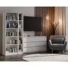 Estante top e shop REGAŁ R25 25 cm branco – estante de uma peça