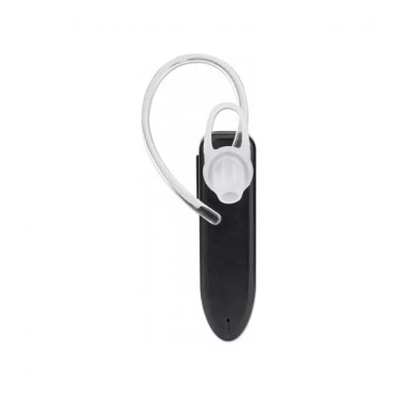 Manhattan Headset Bluetooth de ouvido único, microfone omnidirecional, controlos integrados, preto, 10 horas de utilização, alcance 10 m, cabo de carregamento USB-A incluído, Bluetooth v4.0, 3 anos de garantia