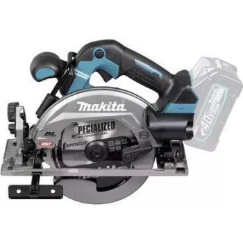 Makita HS012GZ Serra circular a bateria, 40V XGT, sem escovas, lâmina de 165 mm, sem bateria e carregador