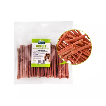 PETITTO Dedos de coelho tenros para cães, 500 g