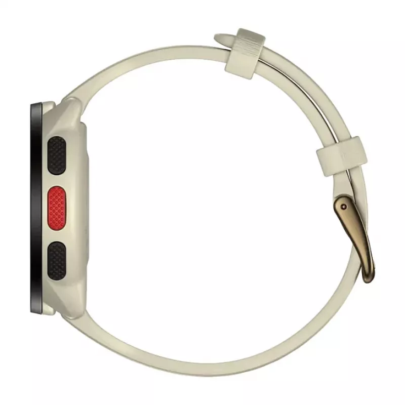 Smartwatch POLAR Pacer, tamanho S/L, luneta preta com pulseira de silicone roxa