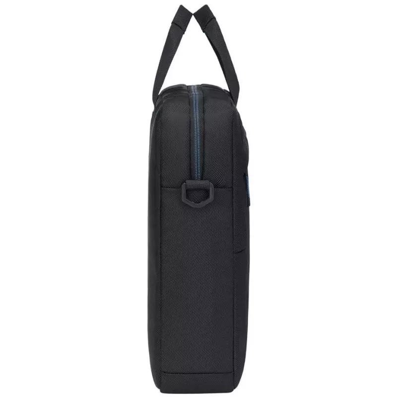 Pasta Rivacase 8036 40,6 cm 16 polegadas preto com pega e alça de ombro