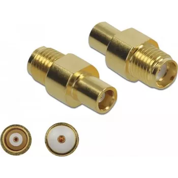 Adaptador de cabo DeLOCK 89958 SMA MCX dourado