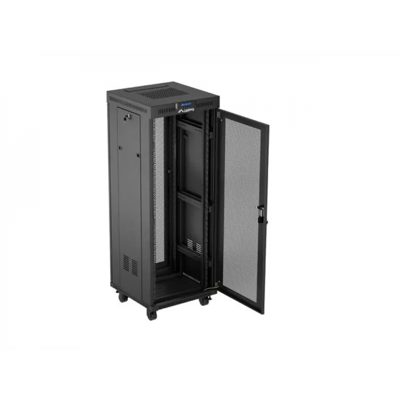 Armário rack Lanberg FF01-6632-23BL 32U Rack autónomo Preto